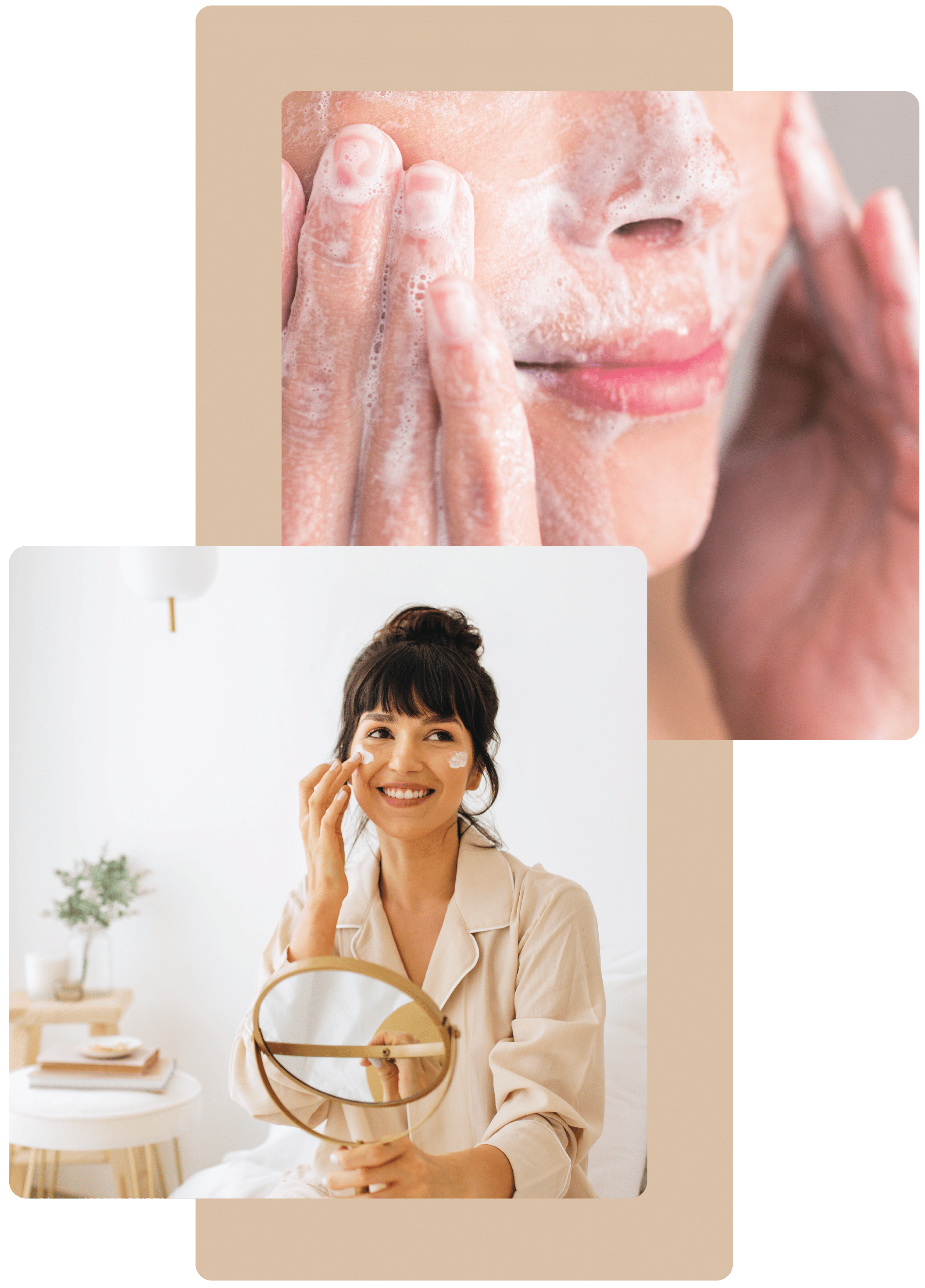 women applying skin care from chronos body health and wellness